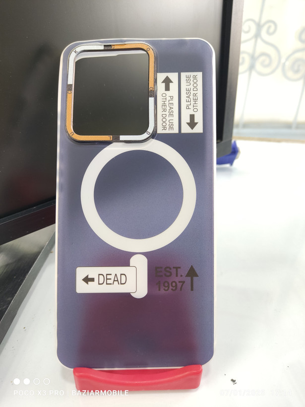 قاب dead دور مات طرح مگ سیف Xiaomi Redmi Note 13 4g