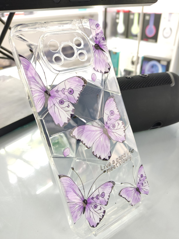 قاب ژله ای طرح الماس پروانه ای Xiaomi Poco X3 / Poco X3 pro / Poco X3 NFC
