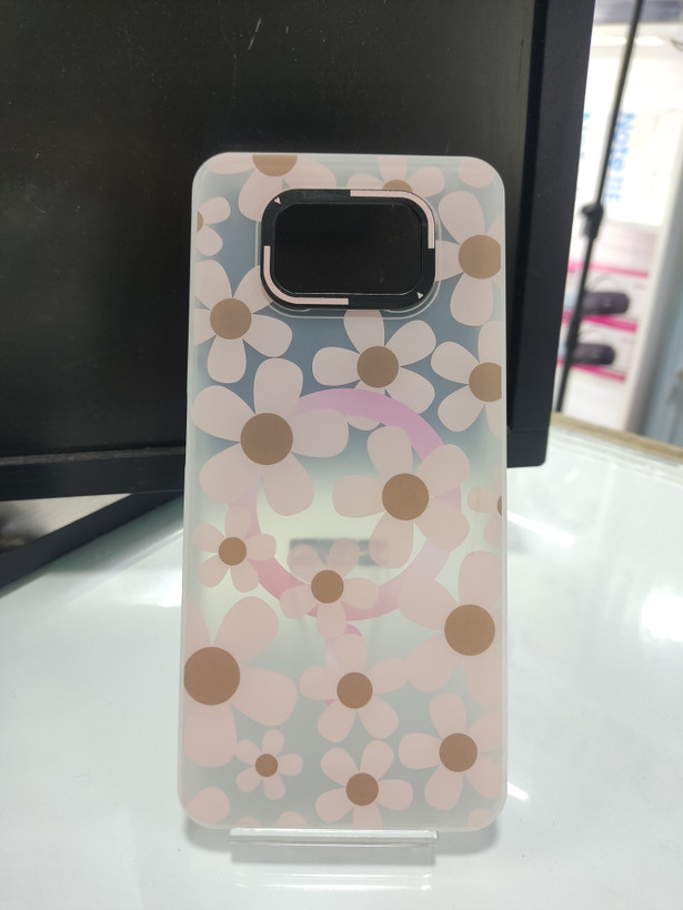 قاب گلدار Poco X3 / X3 Pro / X3 NFC | قاب مات با طرح دخترانه جذاب رنگ صورتی