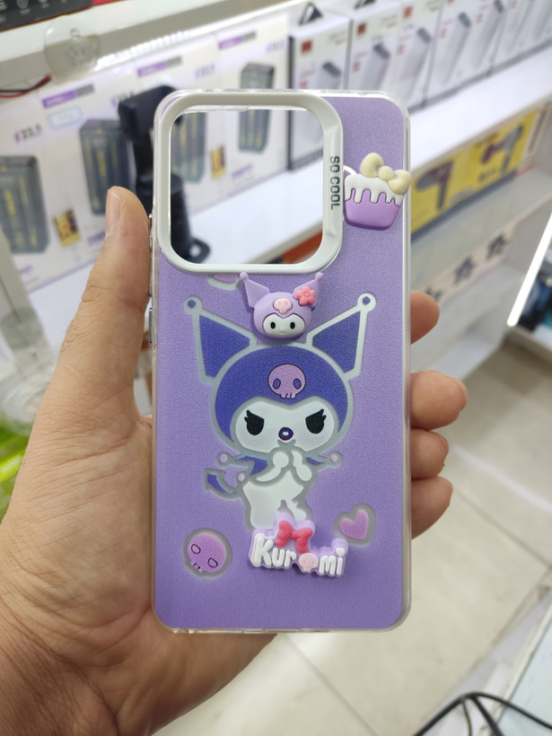 قاب SO COOL طرح کارتونی عروسک برجسته Xiaomi Redmi Note 14 4G - کد 225