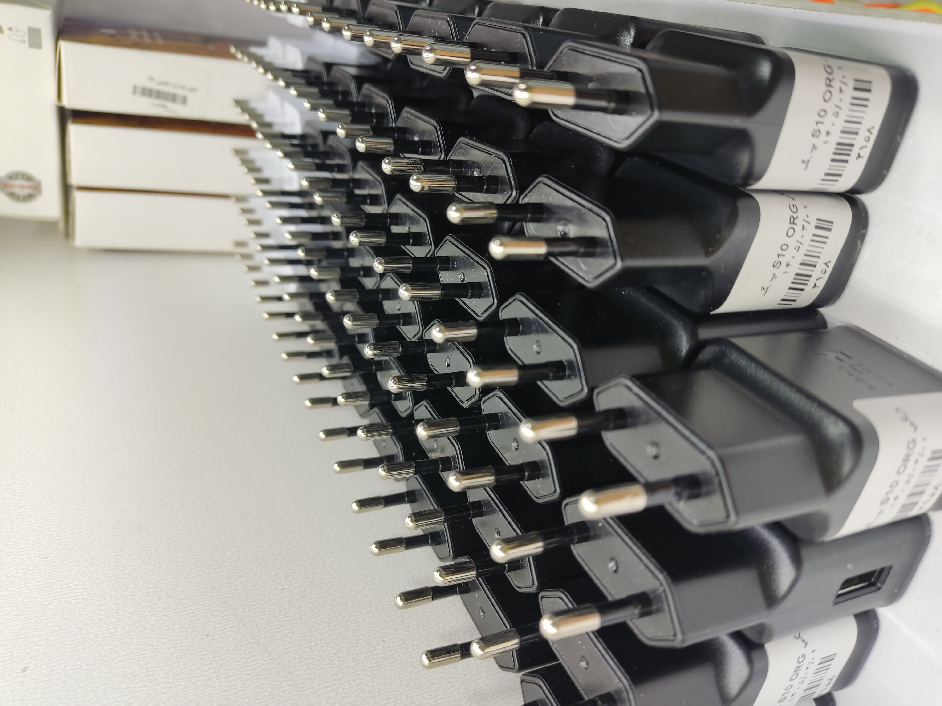 آداپتور شارژ 15 واتی سامسونگ S10 ORG خروجی USB