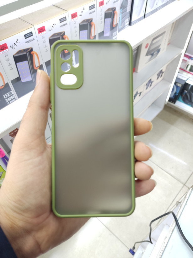 قاب پشت مات محافظ لنزدار Xiaomi Poco M3 Pro / Redmi Note 10 5G / Redmi Note 11 SE - سبز روشن