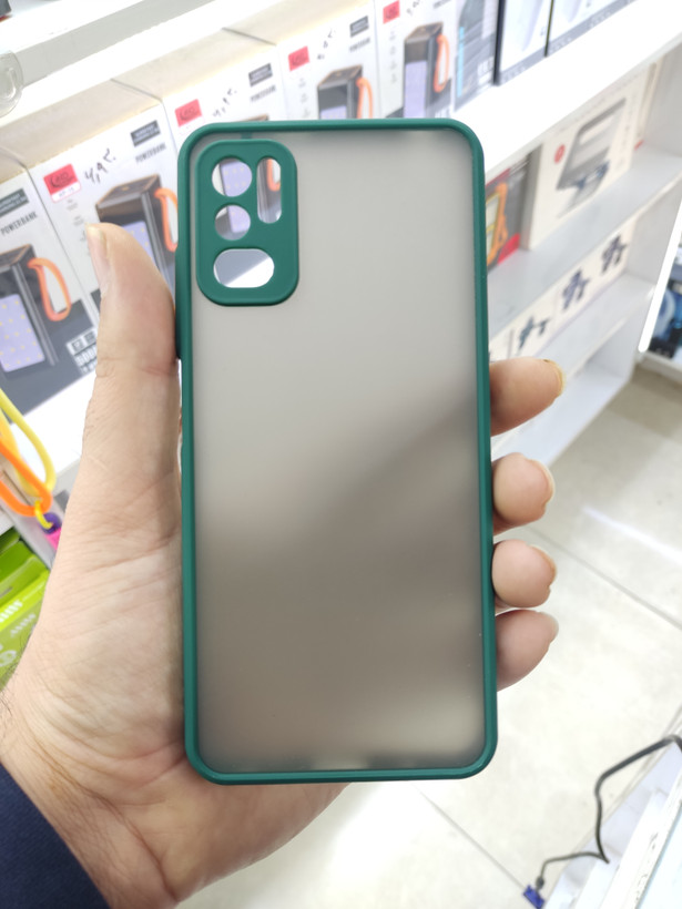 قاب پشت مات محافظ لنزدارPoco M3 Pro / Note 10 5g / Note 11 Se - سبز تیره
