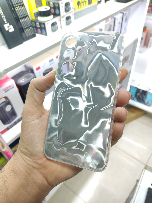 قاب دور ژله ای پشت سخت فانتزی محافظ لنزدار Samsung Galaxy S23 FE