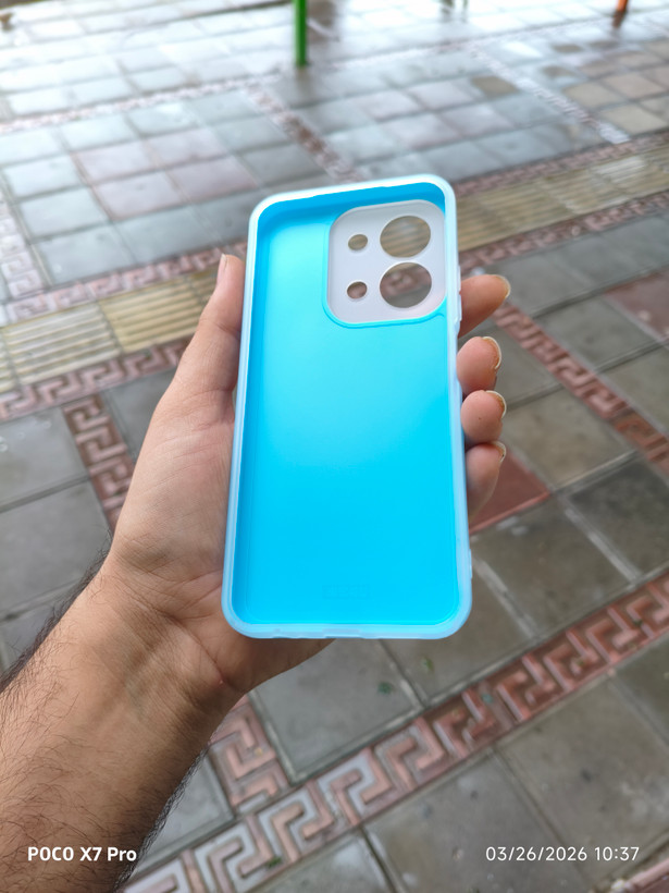 قاب فانتزی دو تیکه مگسیف رنگی گوشی Xiaomi Redmi 15C / POCO C85 رنگ آبی
