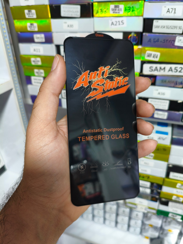 محافظ صفحه نمایش شیشه ای برند Glass آنتی استاتیک گوشی Xiaomi Redmi 12 / Redmi 13X / Redmi 13 4G / Poco M6 Pro 5G / Poco M6 4G