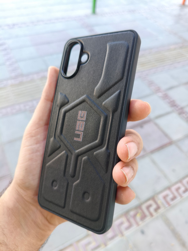قاب UAG کیفیت عالی گوشی Samsung A07 رنگ مشکی