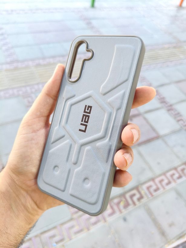 قاب UAG کیفیت عالی گوشی Samsung A14 رنگ خاکستری