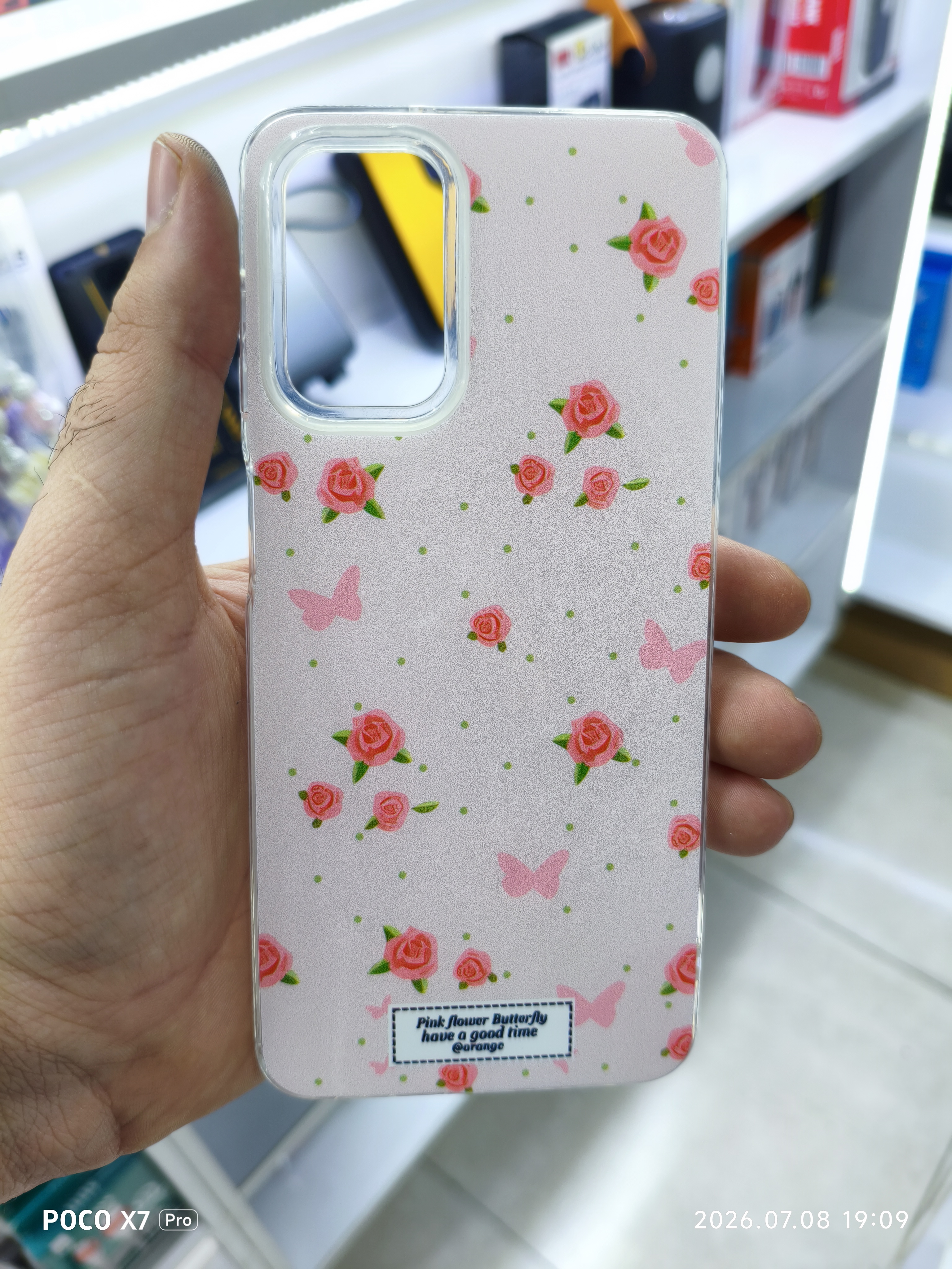قاب گل رز فانتزی گوشی Samsung A13/A23/A32 5g/A04s